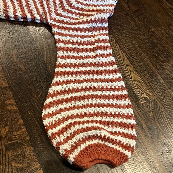 The Westside Striped V Neck Sweater - Picture 5 of 5